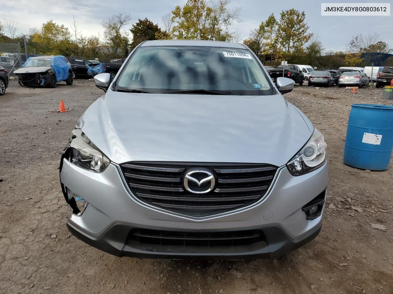 2016 Mazda Cx-5 Gt VIN: JM3KE4DY8G0803612 Lot: 76011094