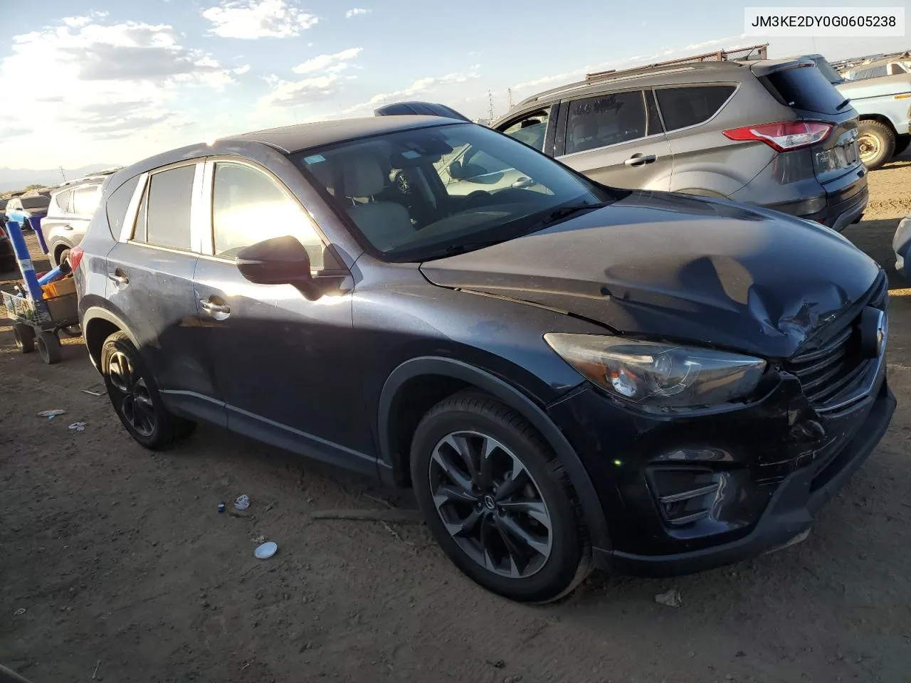 2016 Mazda Cx-5 Gt VIN: JM3KE2DY0G0605238 Lot: 76105424