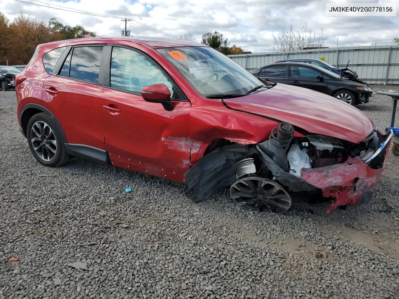 2016 Mazda Cx-5 Gt VIN: JM3KE4DY2G0778156 Lot: 76194804