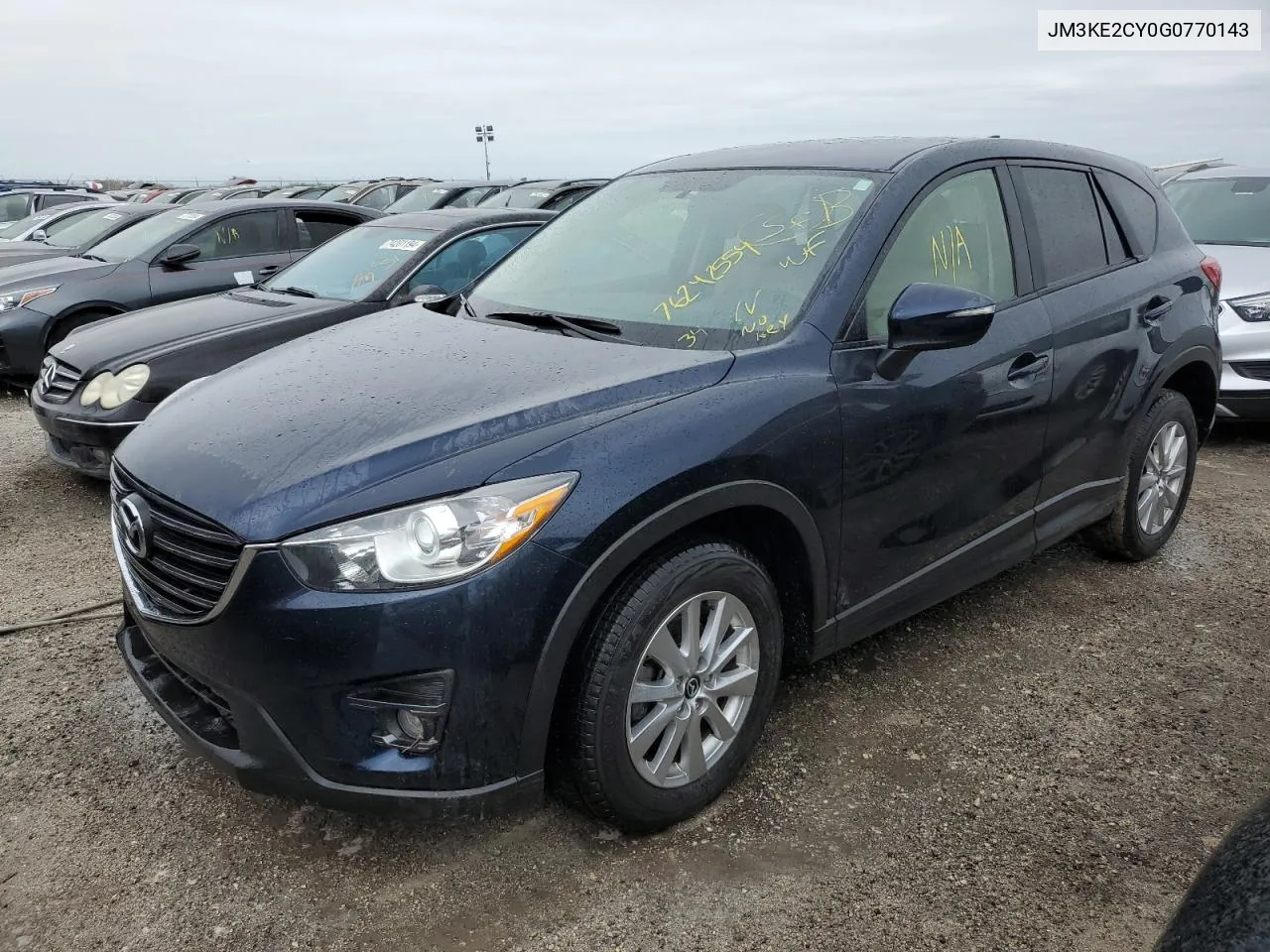 2016 Mazda Cx-5 Touring VIN: JM3KE2CY0G0770143 Lot: 76242554