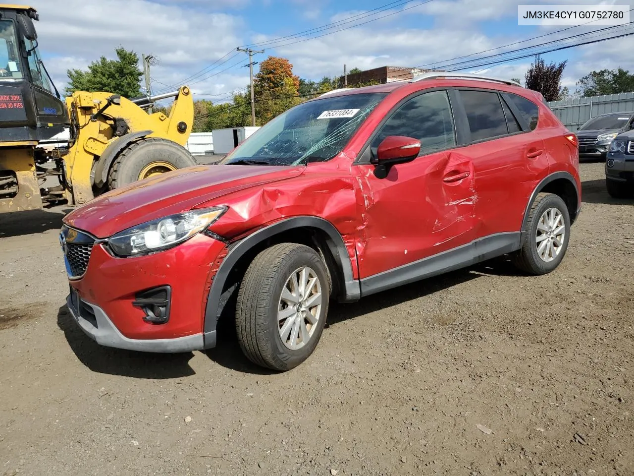 2016 Mazda Cx-5 Touring VIN: JM3KE4CY1G0752780 Lot: 76331084