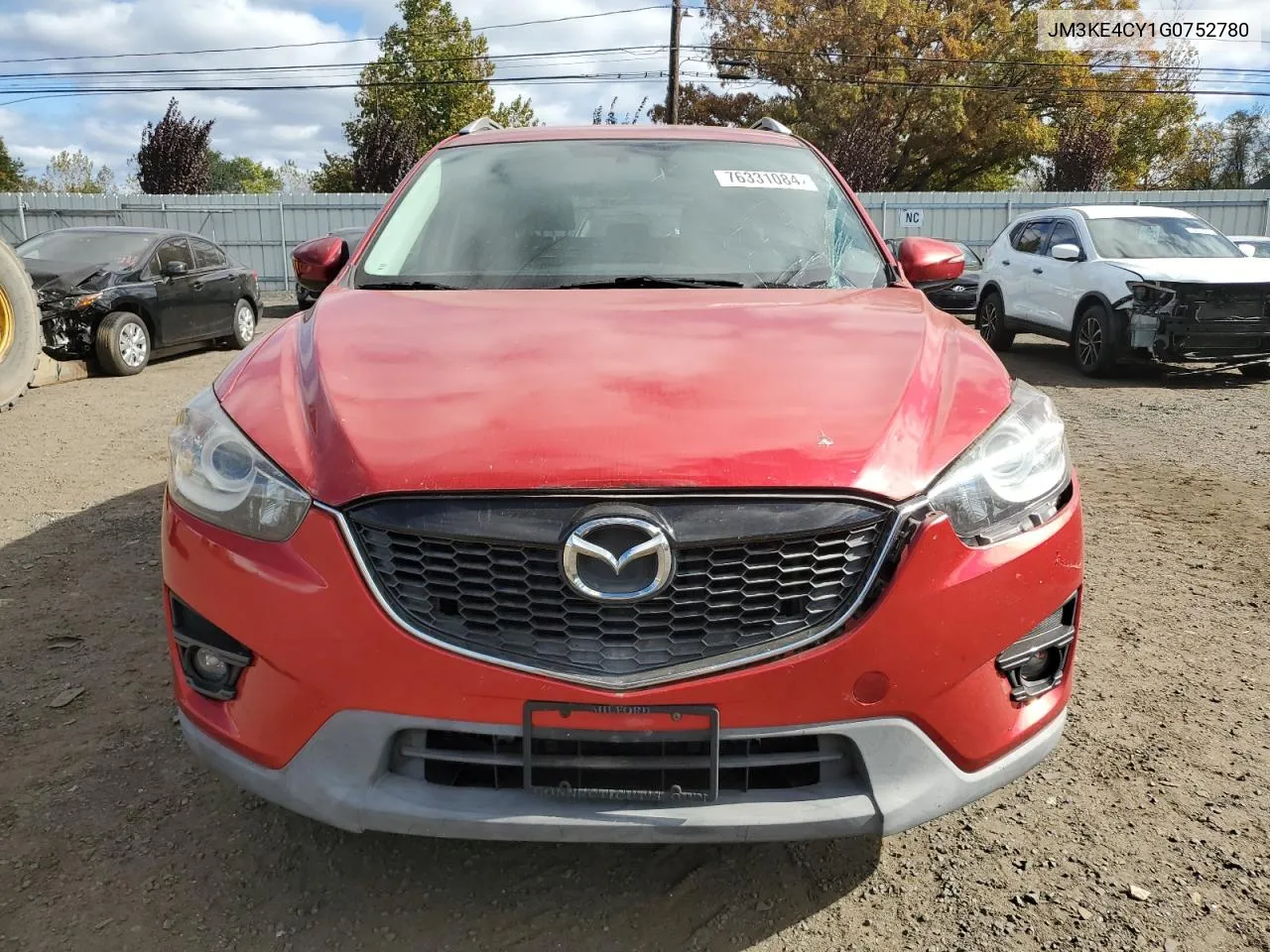 2016 Mazda Cx-5 Touring VIN: JM3KE4CY1G0752780 Lot: 76331084