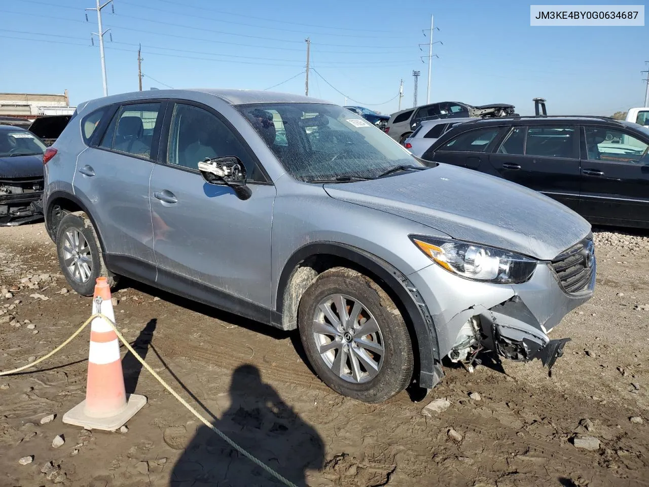 2016 Mazda Cx-5 Sport VIN: JM3KE4BY0G0634687 Lot: 76780254