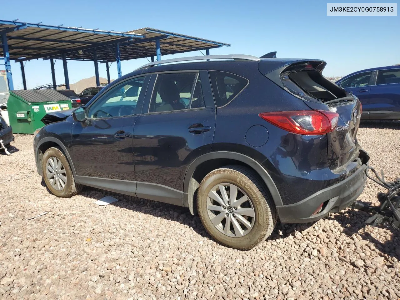 2016 Mazda Cx-5 Touring VIN: JM3KE2CY0G0758915 Lot: 77683774