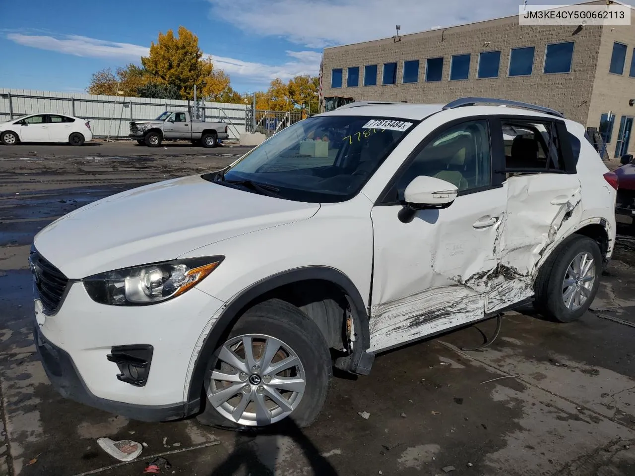 2016 Mazda Cx-5 Touring VIN: JM3KE4CY5G0662113 Lot: 77813484