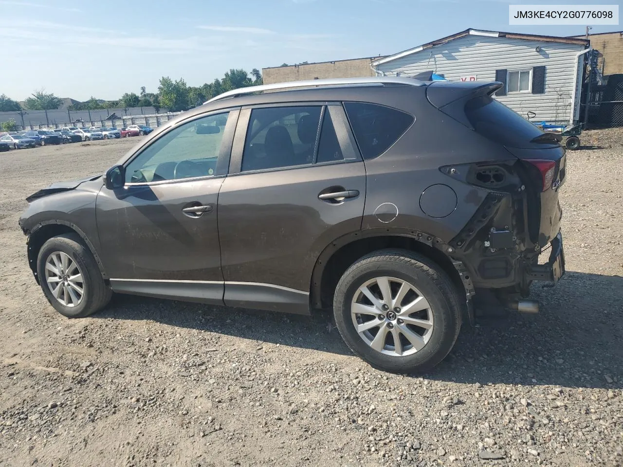 2016 Mazda Cx-5 Touring VIN: JM3KE4CY2G0776098 Lot: 77955614