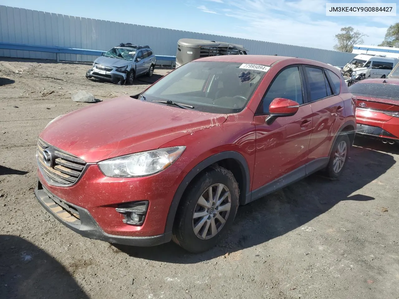 JM3KE4CY9G0884427 2016 Mazda Cx-5 Touring