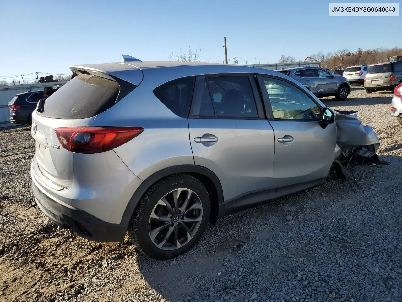 2016 Mazda Cx-5 Gt VIN: JM3KE4DY3G0640643 Lot: 79100424