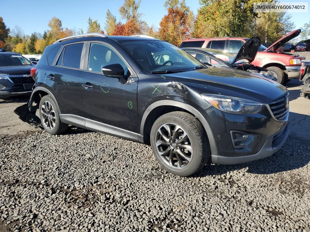 2016 Mazda Cx-5 Gt VIN: JM3KE4DY6G0674012 Lot: 79377324