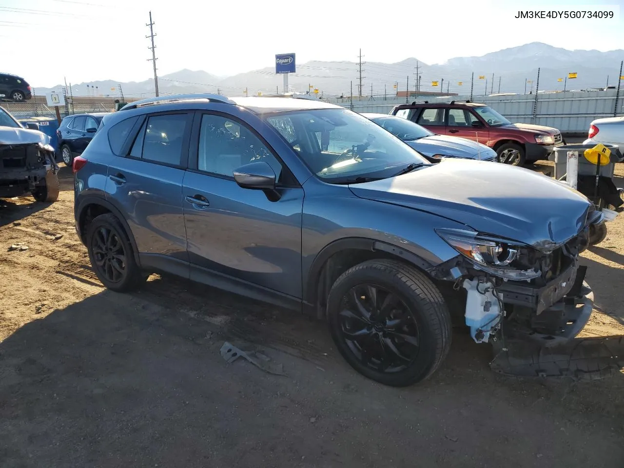 2016 Mazda Cx-5 Gt VIN: JM3KE4DY5G0734099 Lot: 79482884