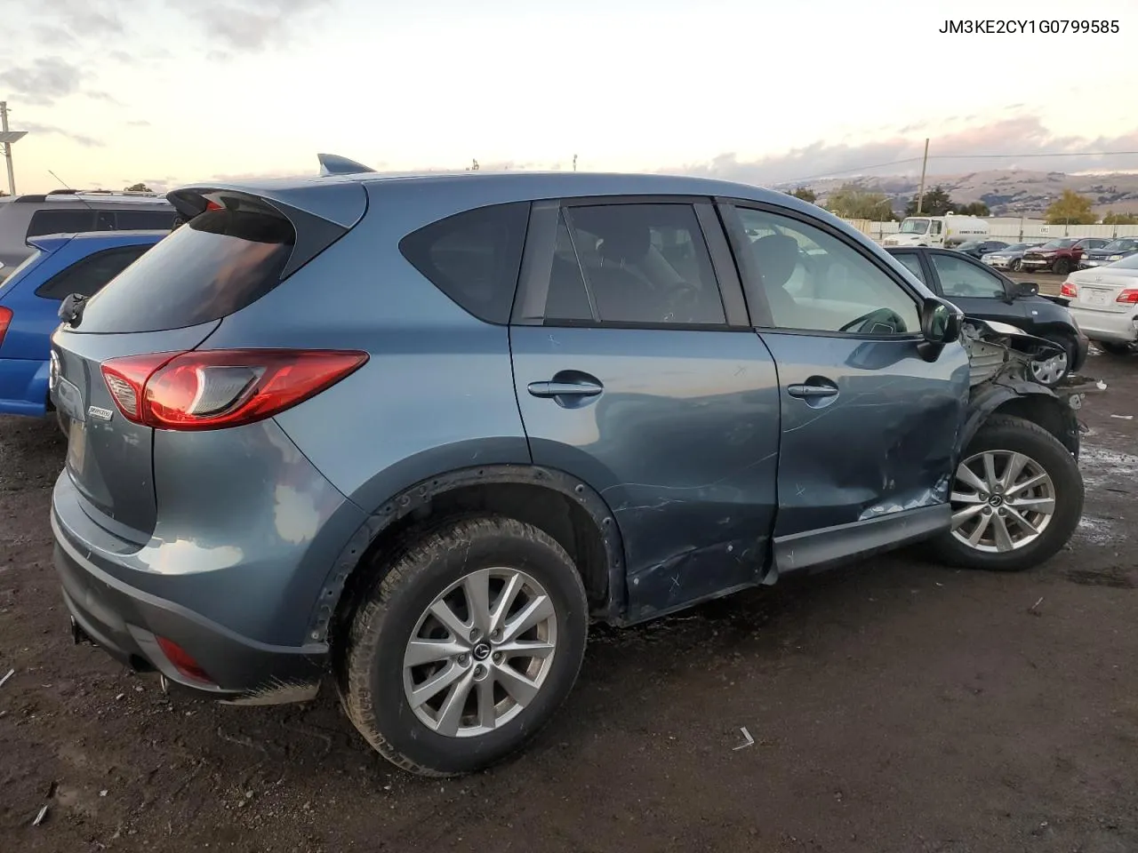 2016 Mazda Cx-5 Touring VIN: JM3KE2CY1G0799585 Lot: 80035404