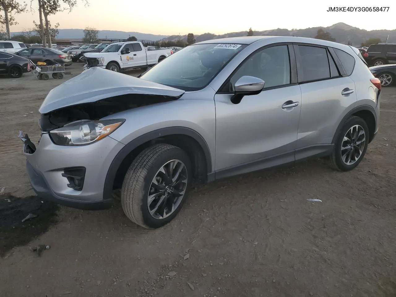 2016 Mazda Cx-5 Gt VIN: JM3KE4DY3G0658477 Lot: 80292674