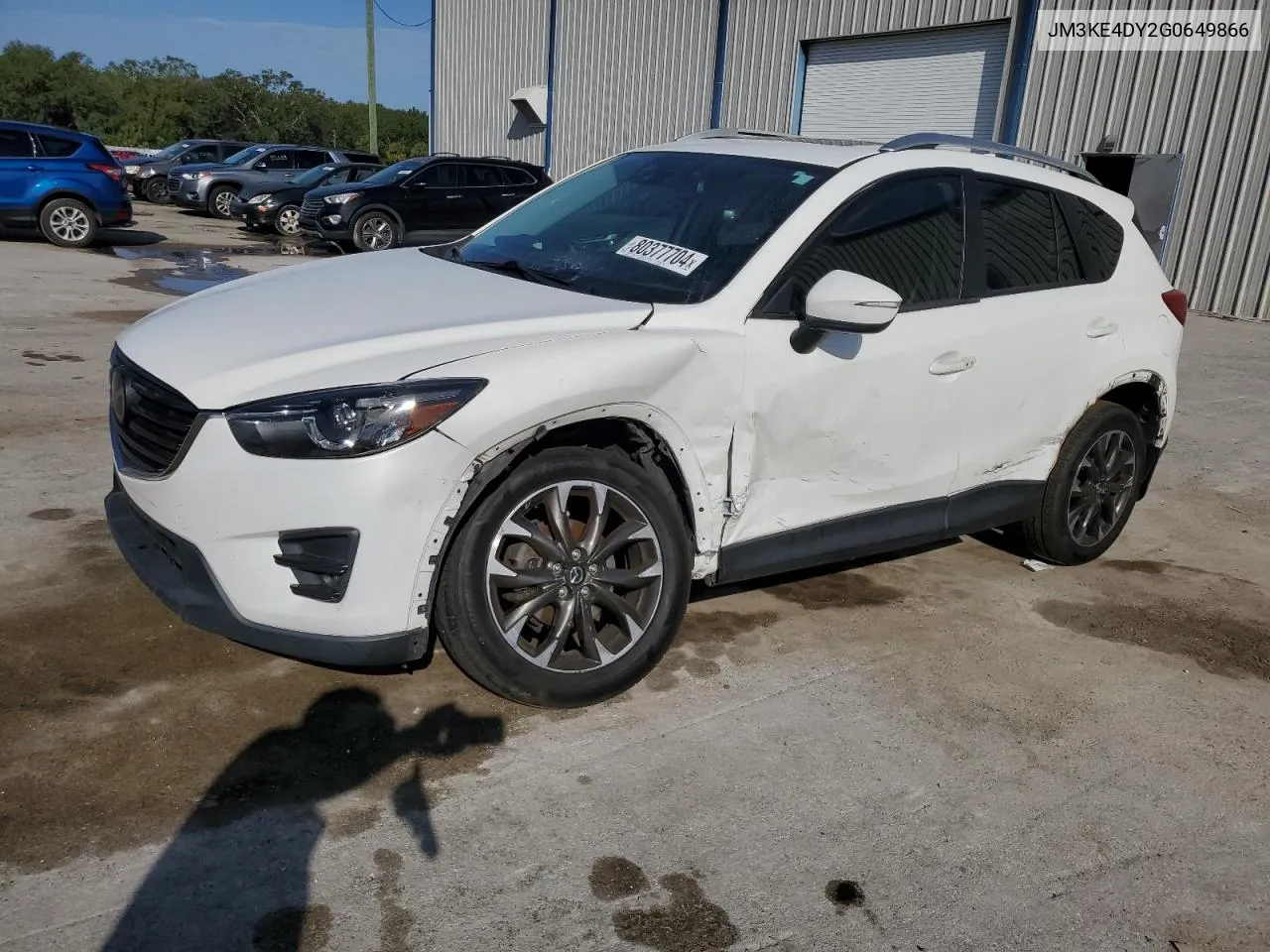 2016 Mazda Cx-5 Gt VIN: JM3KE4DY2G0649866 Lot: 80377704