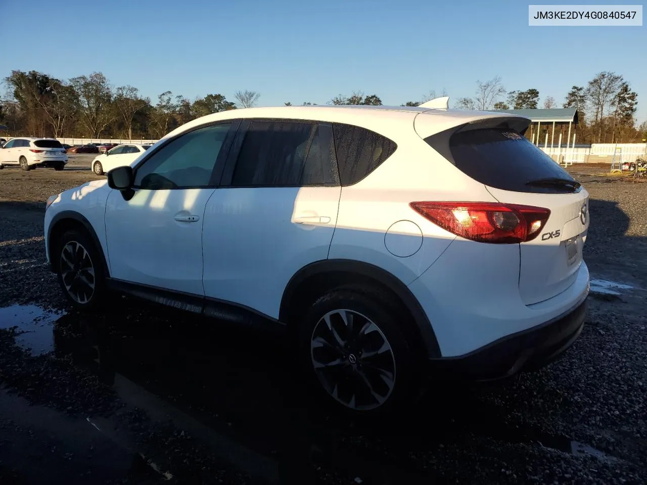 2016 Mazda Cx-5 Gt VIN: JM3KE2DY4G0840547 Lot: 80705234