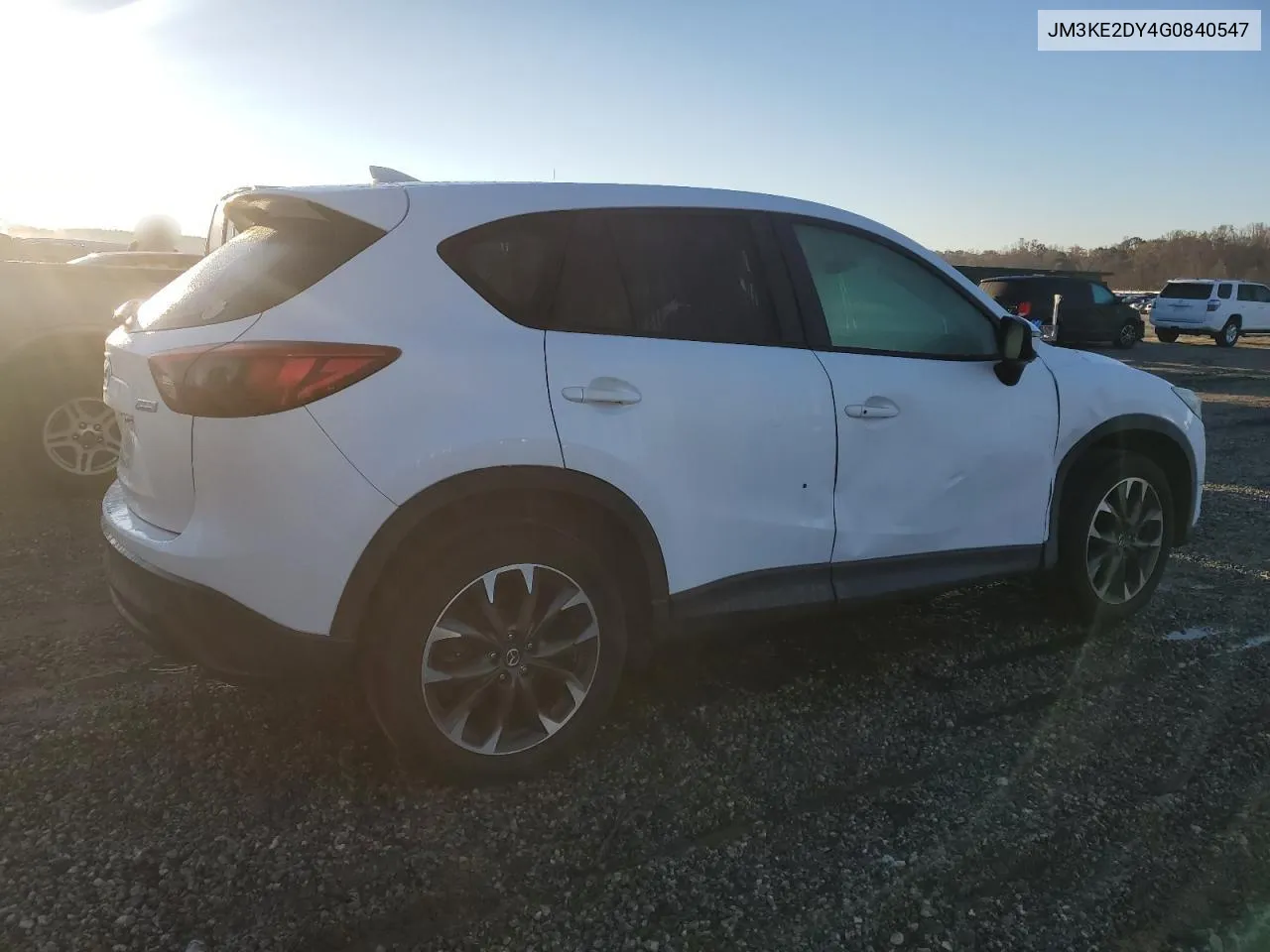 2016 Mazda Cx-5 Gt VIN: JM3KE2DY4G0840547 Lot: 80705234