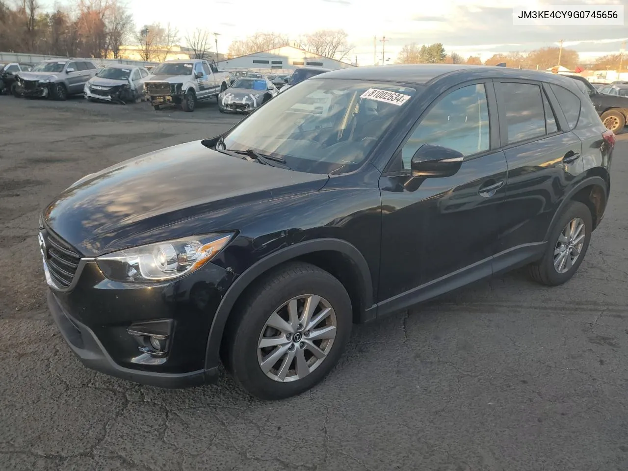 2016 Mazda Cx-5 Touring VIN: JM3KE4CY9G0745656 Lot: 81002634