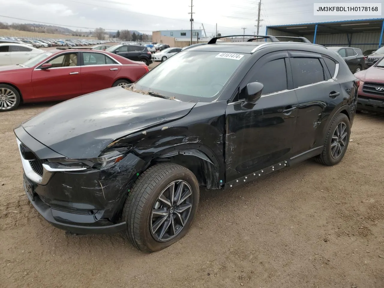 2017 Mazda Cx-5 Grand Touring VIN: JM3KFBDL1H0178168 Lot: 48161474