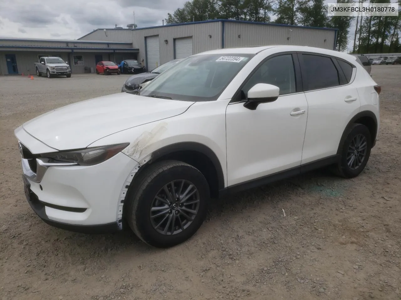 2017 Mazda Cx-5 Touring VIN: JM3KFBCL3H0180778 Lot: 54722394