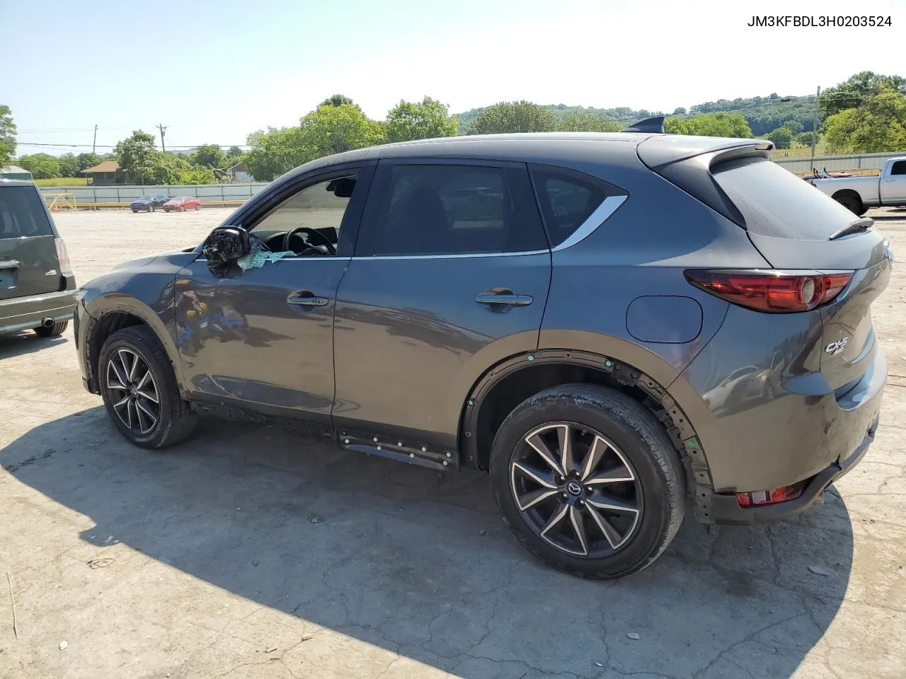 2017 Mazda Cx-5 Grand Touring VIN: JM3KFBDL3H0203524 Lot: 59078354