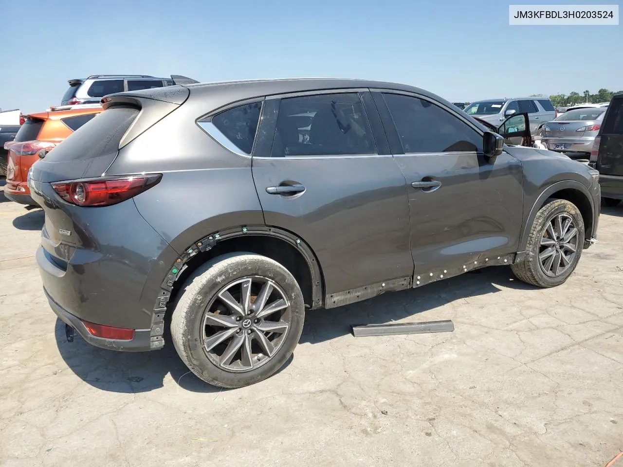 2017 Mazda Cx-5 Grand Touring VIN: JM3KFBDL3H0203524 Lot: 59078354