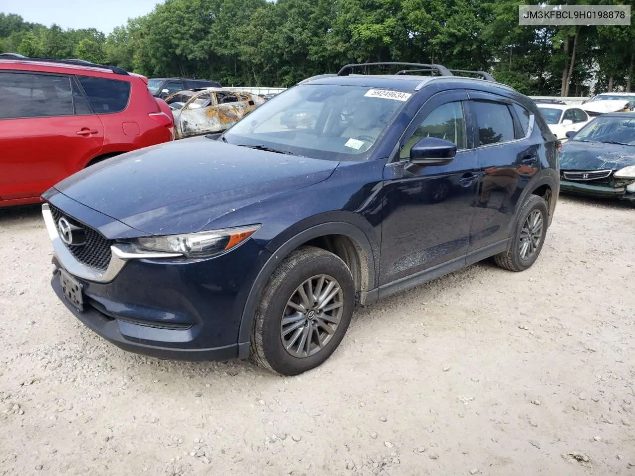 2017 Mazda Cx-5 Touring VIN: JM3KFBCL9H0198878 Lot: 59249634