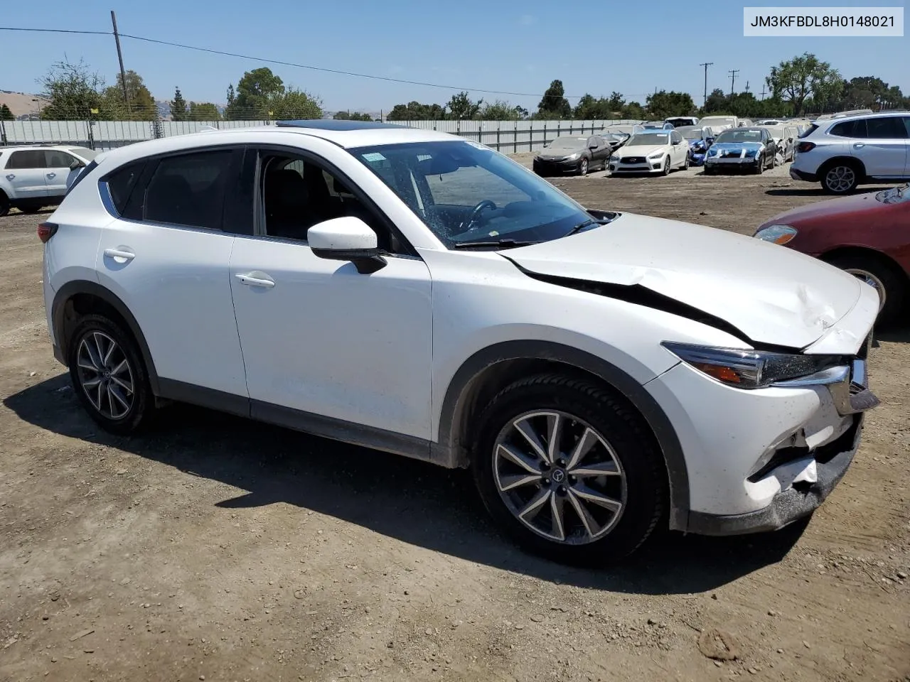 JM3KFBDL8H0148021 2017 Mazda Cx-5 Grand Touring