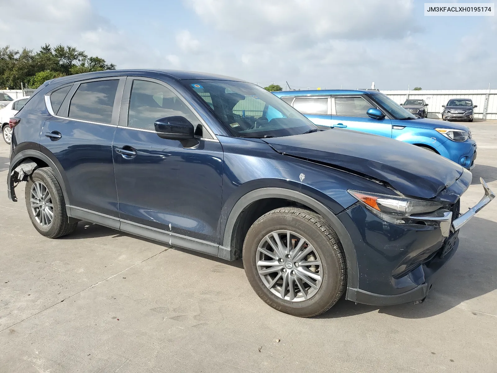 2017 Mazda Cx-5 Touring VIN: JM3KFACLXH0195174 Lot: 65342594