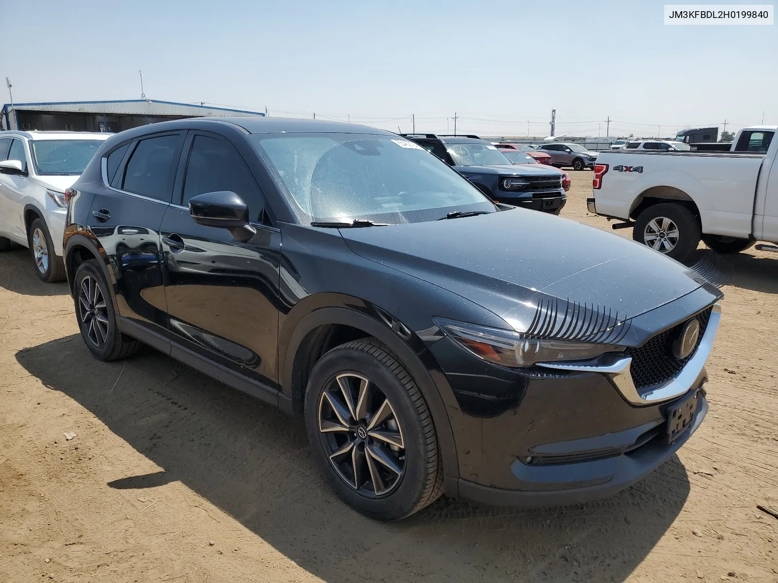 2017 Mazda Cx-5 Grand Touring VIN: JM3KFBDL2H0199840 Lot: 65482194