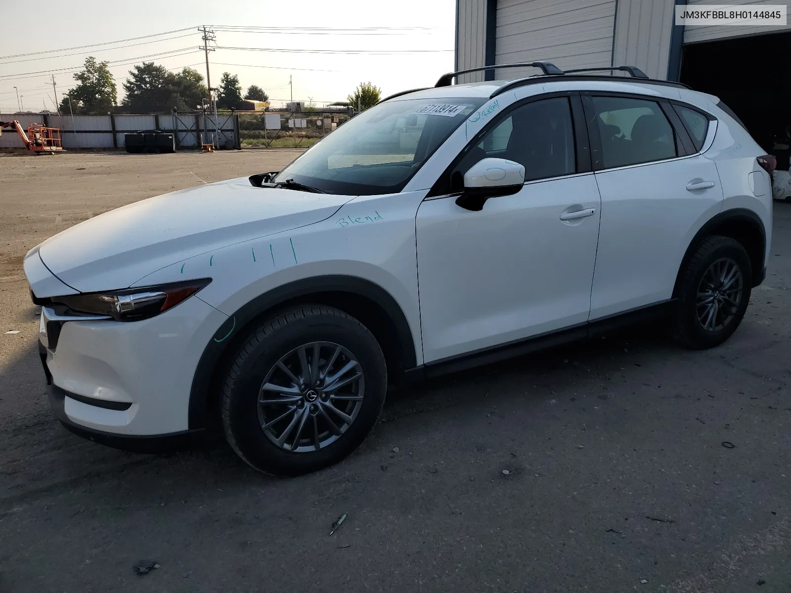 2017 Mazda Cx-5 Sport VIN: JM3KFBBL8H0144845 Lot: 67113914