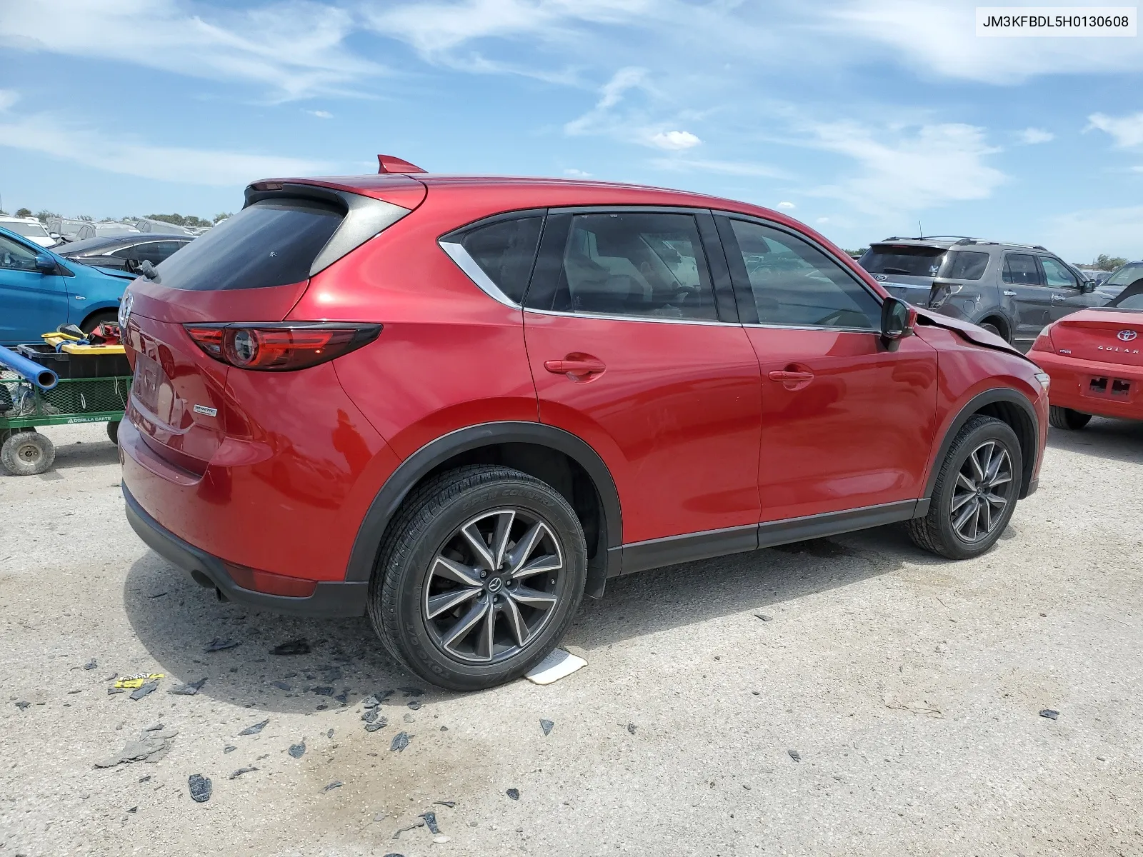 JM3KFBDL5H0130608 2017 Mazda Cx-5 Grand Touring