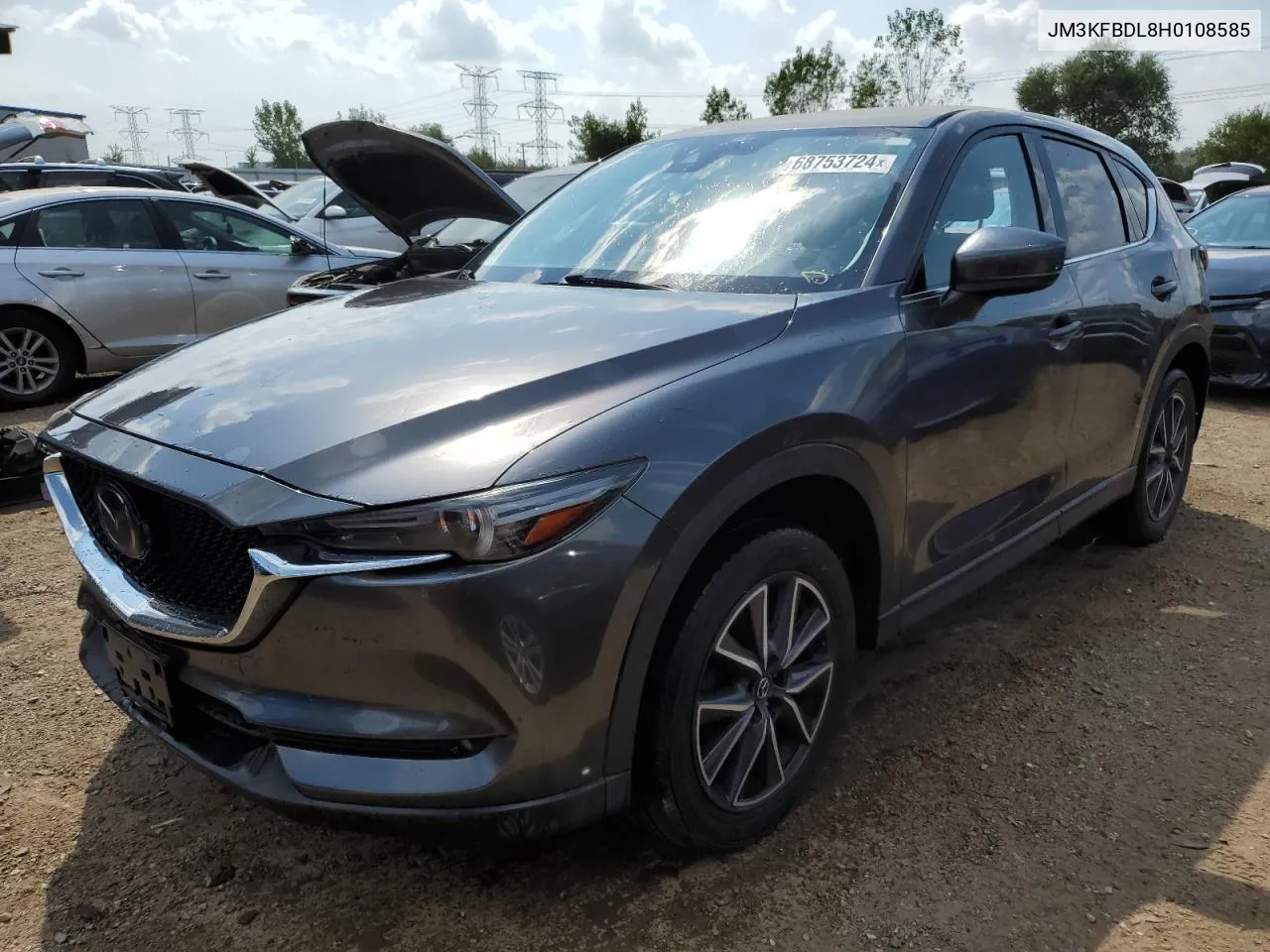 JM3KFBDL8H0108585 2017 Mazda Cx-5 Grand Touring