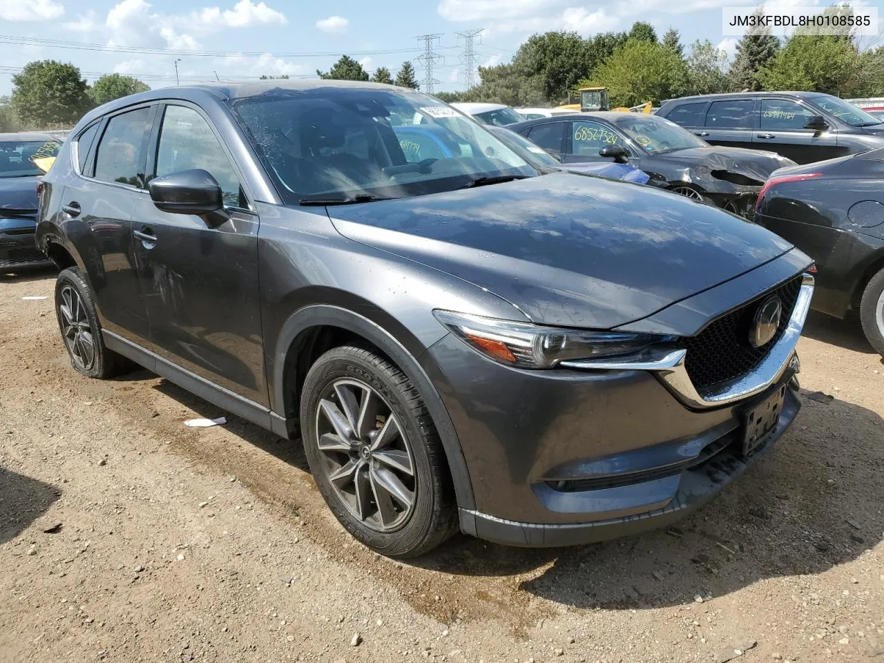 2017 Mazda Cx-5 Grand Touring VIN: JM3KFBDL8H0108585 Lot: 68753724