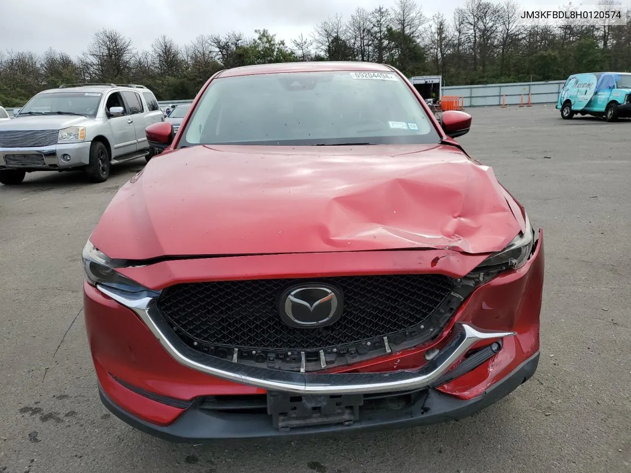 2017 Mazda Cx-5 Grand Touring VIN: JM3KFBDL8H0120574 Lot: 69204494