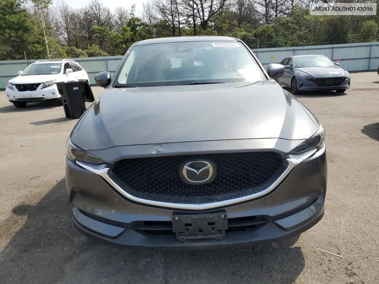 2017 Mazda Cx-5 Grand Touring VIN: JM3KFADL0H0143096 Lot: 69253334