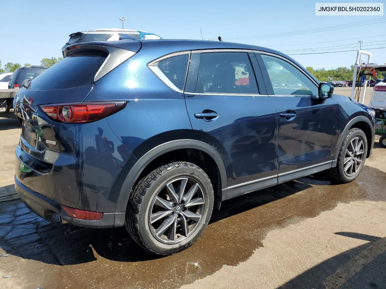 2017 Mazda Cx-5 Grand Touring VIN: JM3KFBDL5H0202360 Lot: 70047224