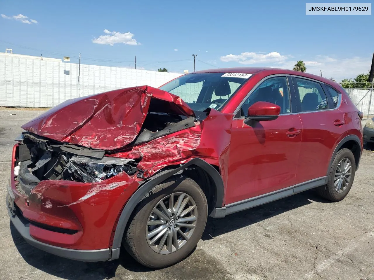 JM3KFABL9H0179629 2017 Mazda Cx-5 Sport