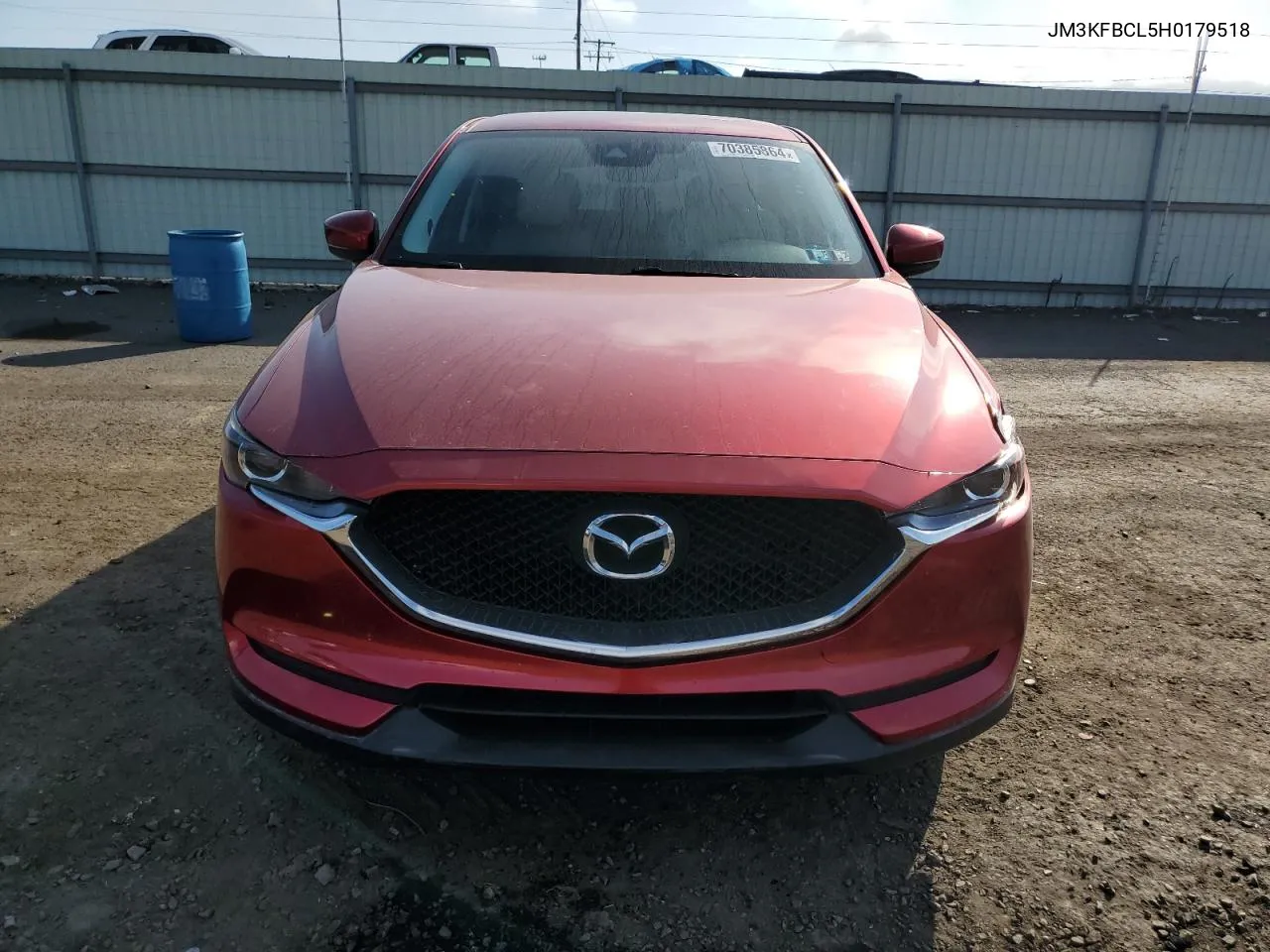 2017 Mazda Cx-5 Touring VIN: JM3KFBCL5H0179518 Lot: 70385864