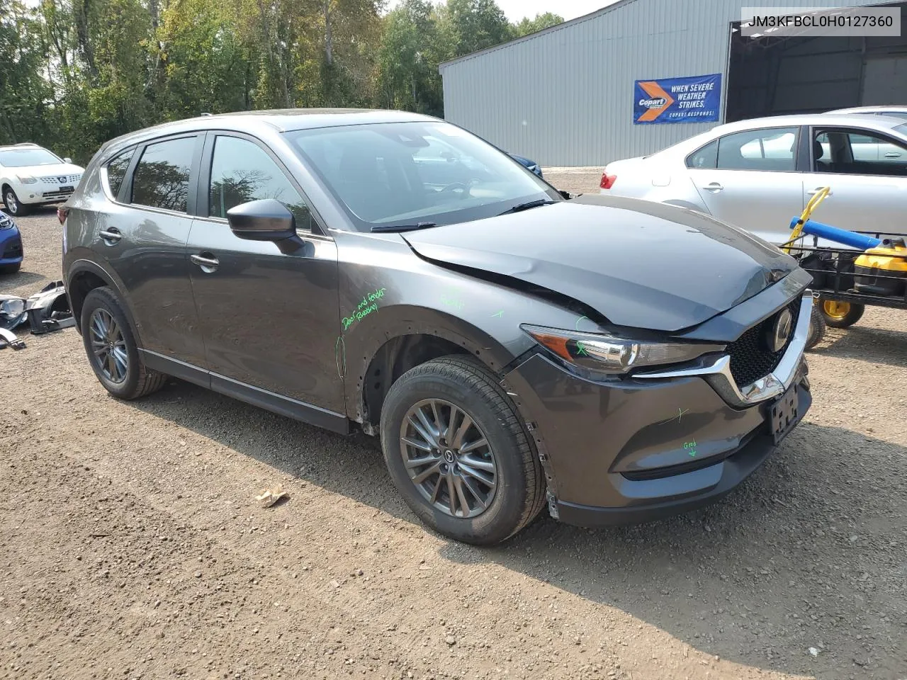 2017 Mazda Cx-5 Touring VIN: JM3KFBCL0H0127360 Lot: 71229954