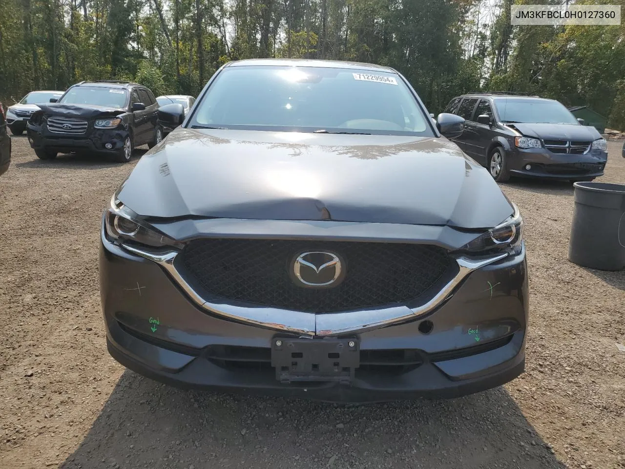 2017 Mazda Cx-5 Touring VIN: JM3KFBCL0H0127360 Lot: 71229954