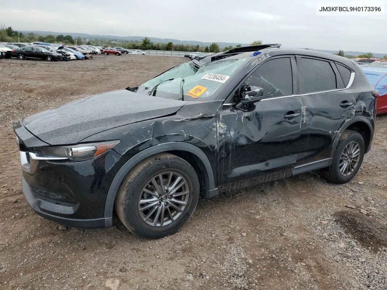 2017 Mazda Cx-5 Touring VIN: JM3KFBCL9H0173396 Lot: 71236454