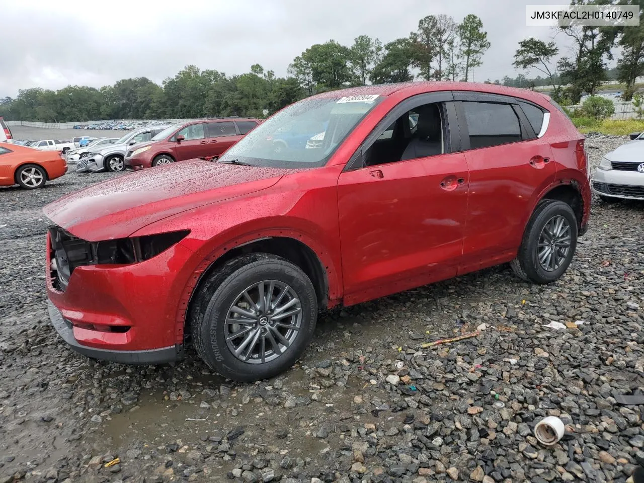 2017 Mazda Cx-5 Touring VIN: JM3KFACL2H0140749 Lot: 71380304