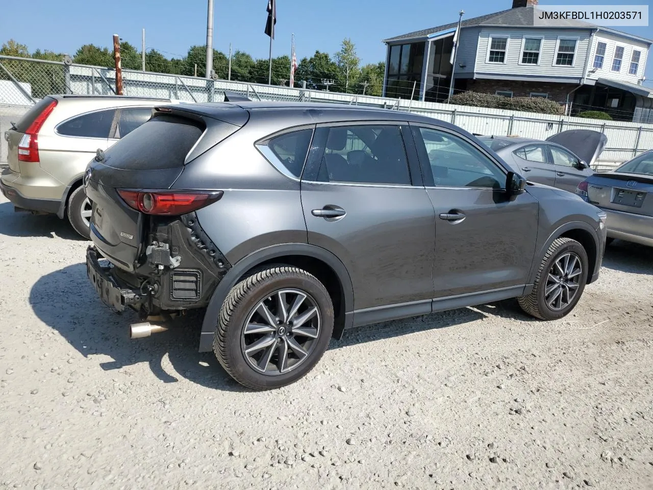 2017 Mazda Cx-5 Grand Touring VIN: JM3KFBDL1H0203571 Lot: 71665414