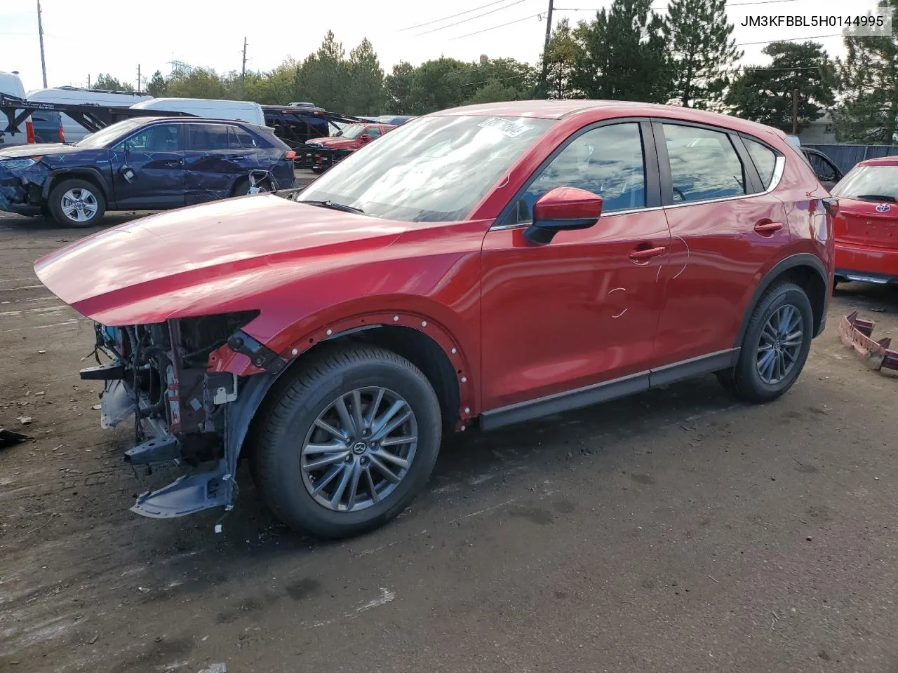 2017 Mazda Cx-5 Sport VIN: JM3KFBBL5H0144995 Lot: 72079284