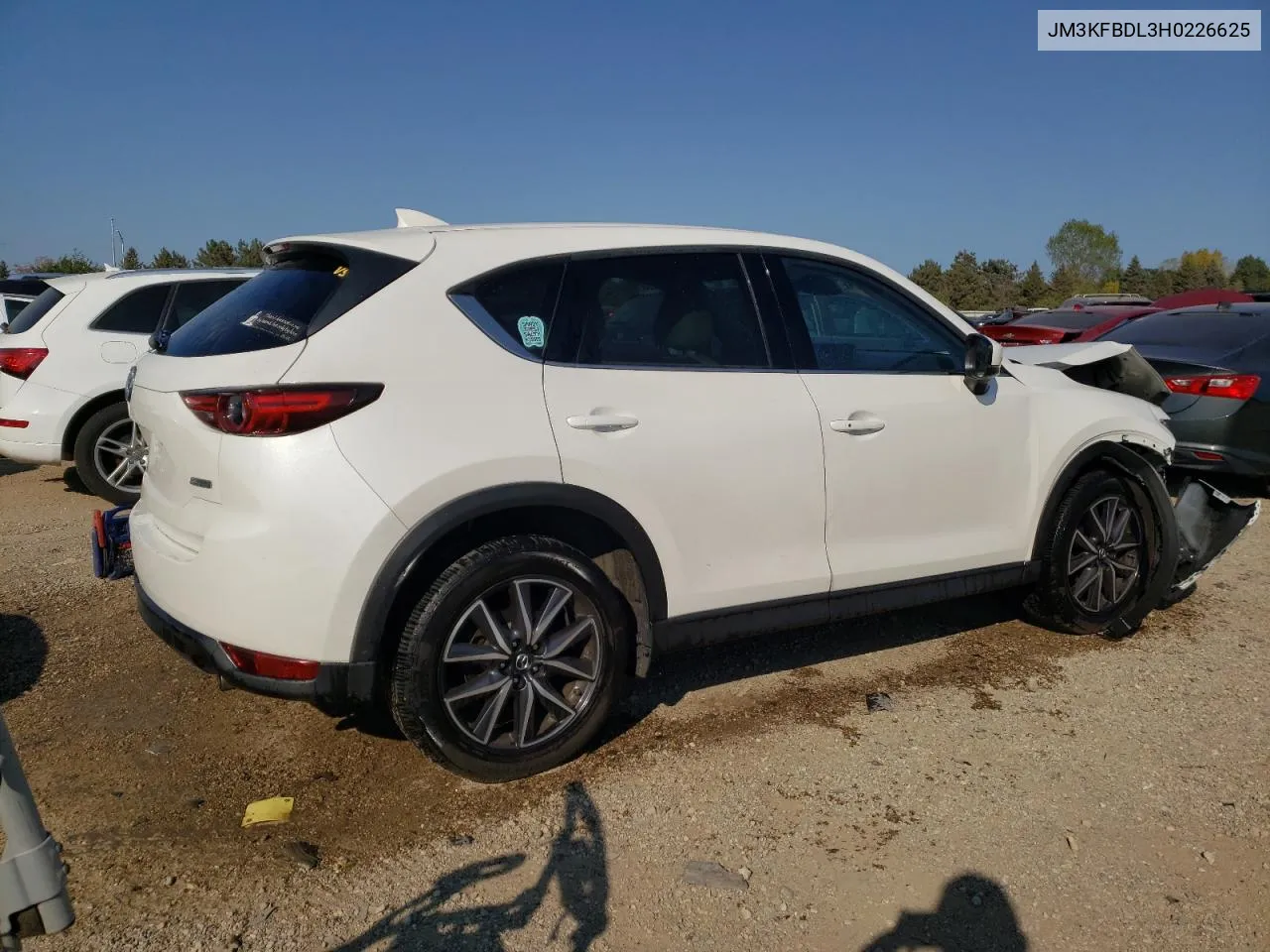 2017 Mazda Cx-5 Grand Touring VIN: JM3KFBDL3H0226625 Lot: 72178784