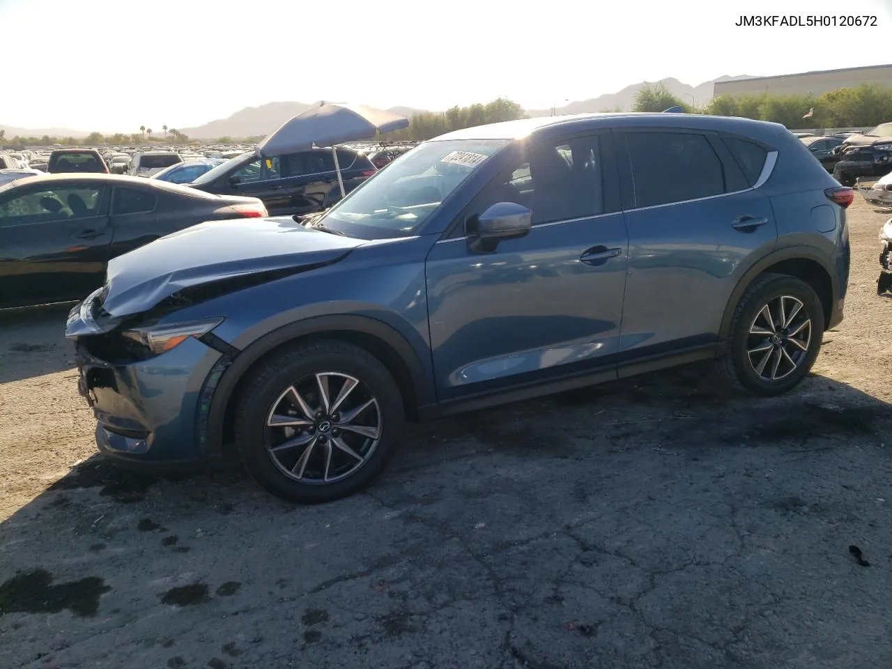 JM3KFADL5H0120672 2017 Mazda Cx-5 Grand Touring