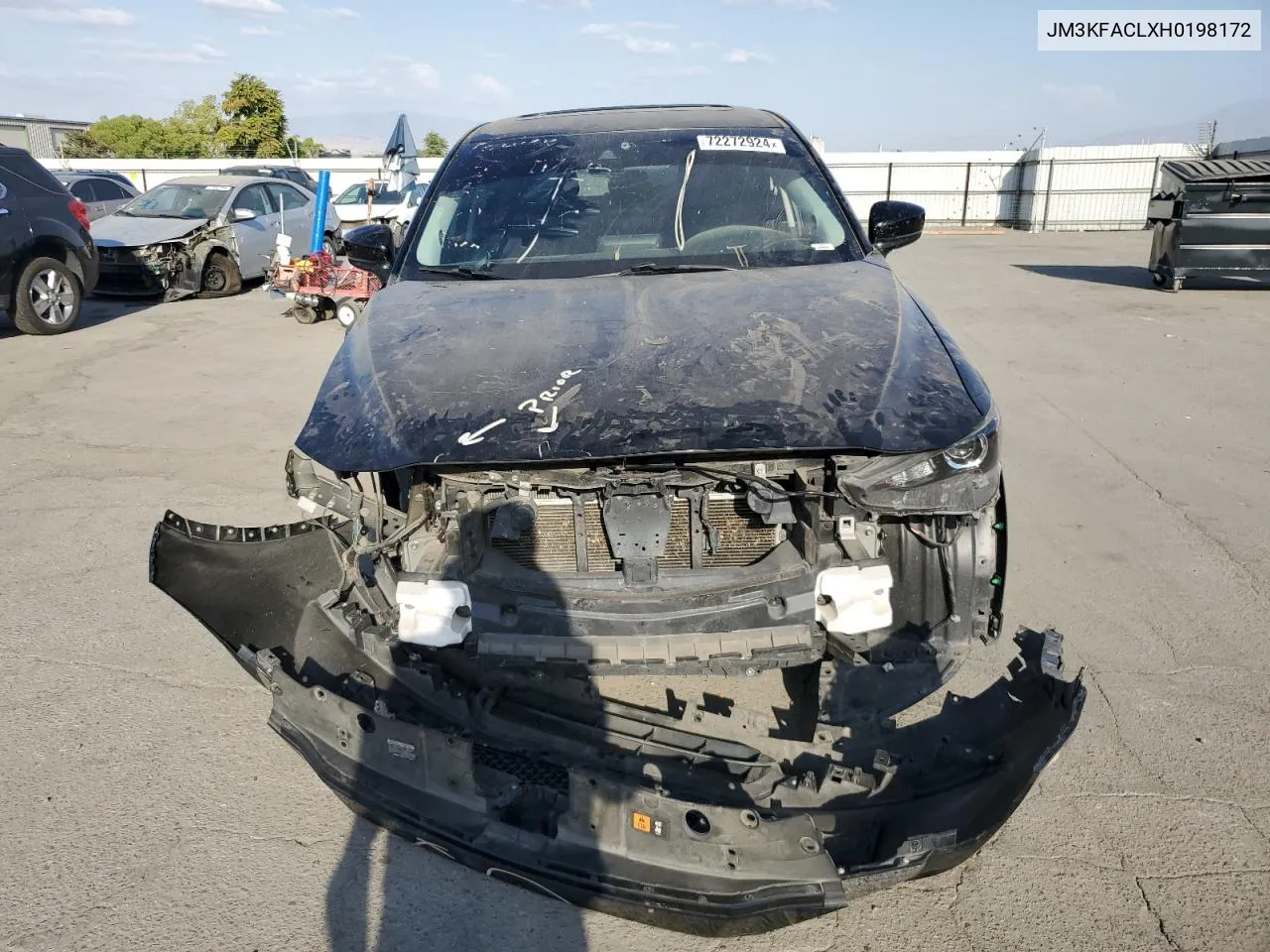 JM3KFACLXH0198172 2017 Mazda Cx-5 Touring