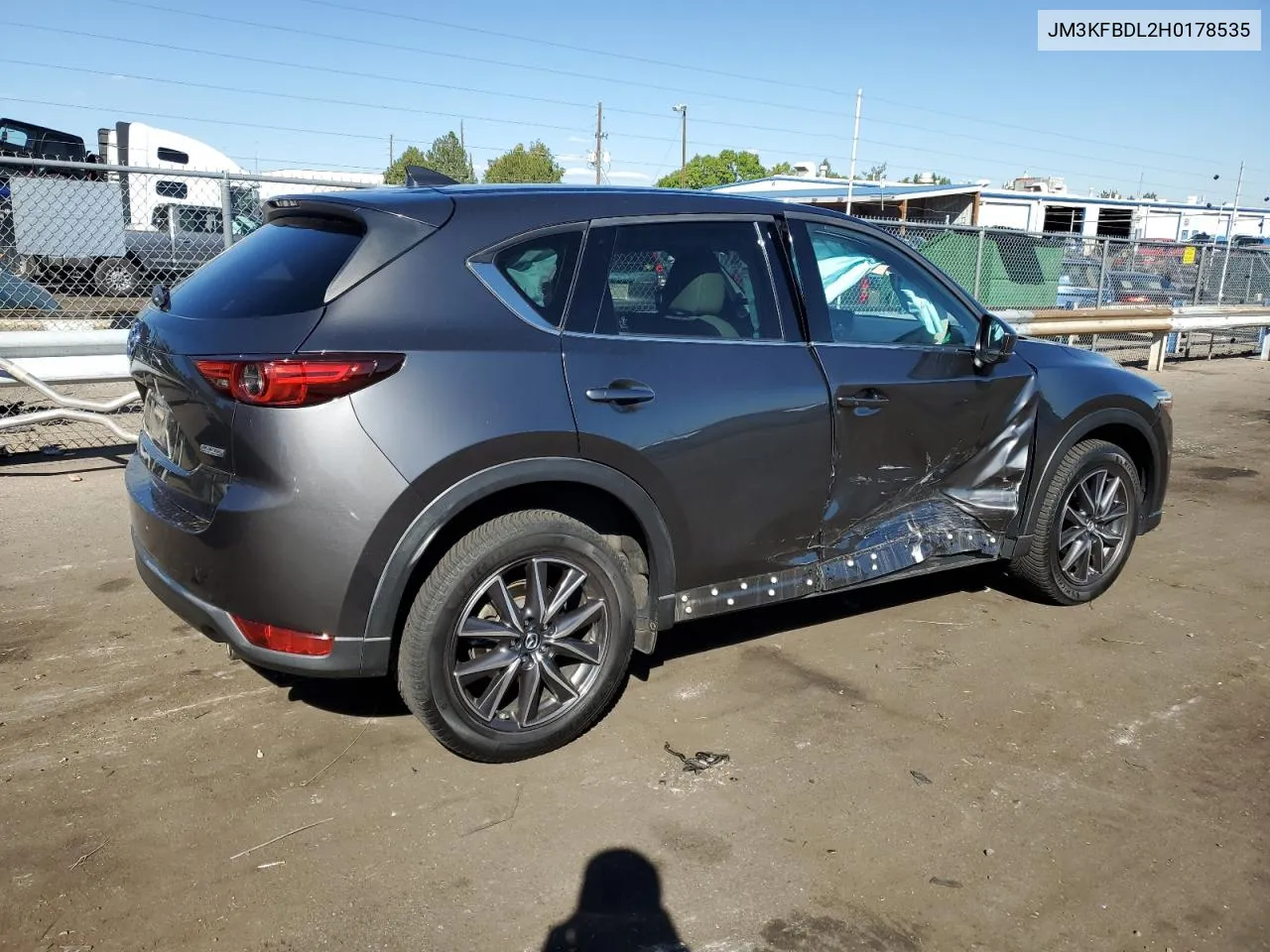 JM3KFBDL2H0178535 2017 Mazda Cx-5 Grand Touring