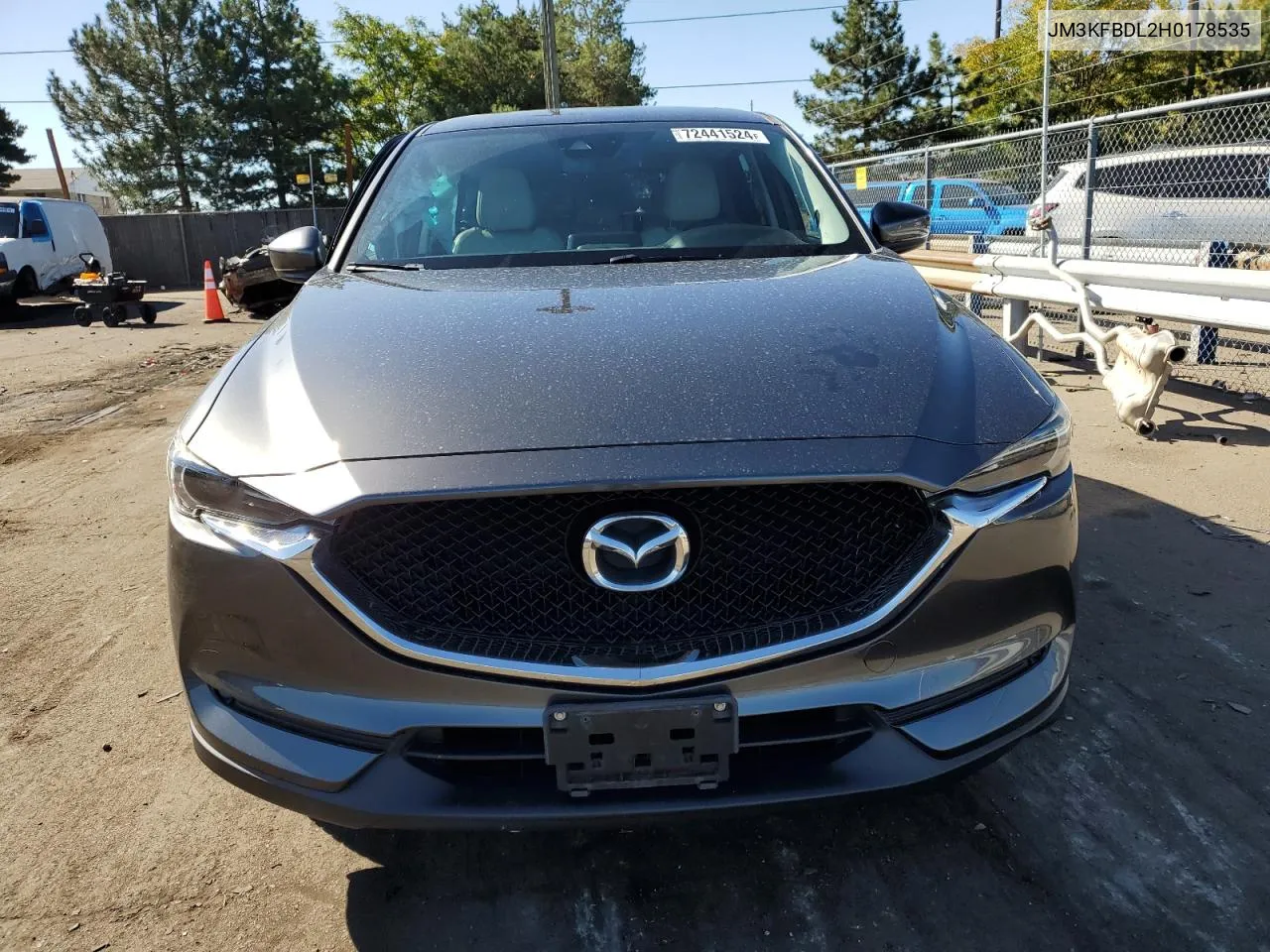 2017 Mazda Cx-5 Grand Touring VIN: JM3KFBDL2H0178535 Lot: 72441524