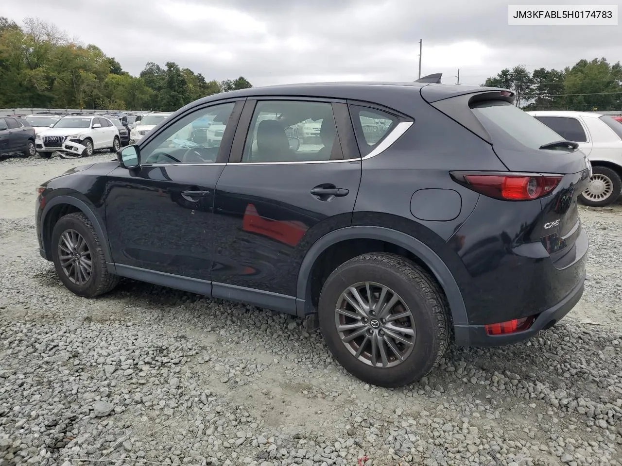 2017 Mazda Cx-5 Sport VIN: JM3KFABL5H0174783 Lot: 72756134