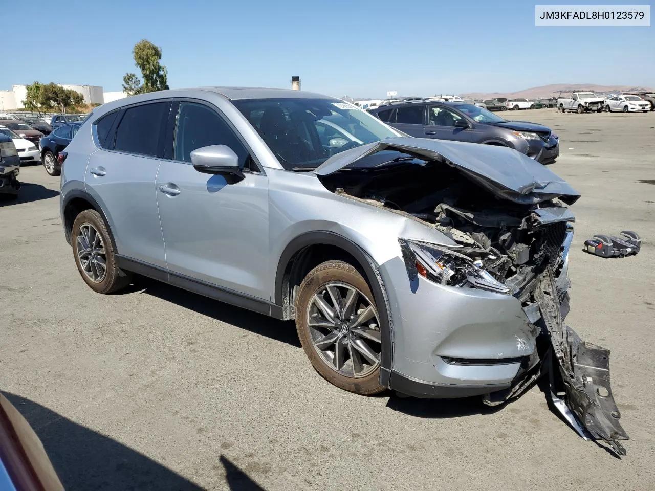 2017 Mazda Cx-5 Grand Touring VIN: JM3KFADL8H0123579 Lot: 72786344